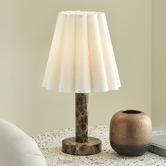 Temple &amp; Webster Juni Marble Table Lamp