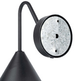 Temple &amp; Webster Presley Curved Arm Outdoor Wall Light