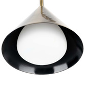 Temple &amp; Webster Presley Curved Arm Outdoor Wall Light