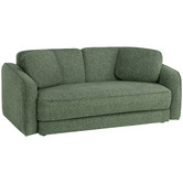 Temple &amp; Webster Nani 3 Seater Queen Upholstered Sofa Bed