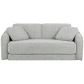 Temple &amp; Webster Nani 3 Seater Queen Upholstered Sofa Bed