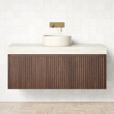 Temple &amp; Webster Florence 1200mm Wall Hung Single Vanity