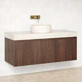 Temple &amp; Webster Florence 1200mm Wall Hung Single Vanity