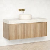 Temple &amp; Webster Florence 1200mm Wall Hung Single Vanity