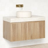 Temple &amp; Webster Florence 900mm Wall Hung Single Vanity