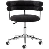 Temple &amp; Webster Astrid Chenille Office Chair
