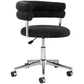 Temple &amp; Webster Astrid Chenille Office Chair