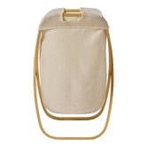 Temple &amp; Webster Bamboo Foldable Laundry Hamper