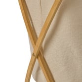 Temple &amp; Webster Bamboo Foldable Laundry Hamper