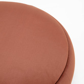 Temple &amp; Webster Tilly 90cm Velvet Storage Ottoman