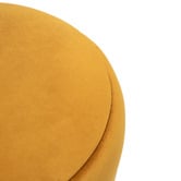 Temple &amp; Webster Tilly 90cm Velvet Storage Ottoman