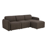 Temple &amp; Webster Barton 4 Seater Modular Sofa &amp; Ottoman Set