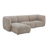 Temple &amp; Webster Vivian 4 Seater Sofa with Chaise