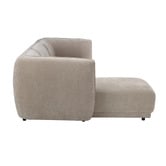 Temple &amp; Webster Vivian 4 Seater Sofa with Chaise
