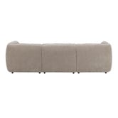 Temple &amp; Webster Vivian 4 Seater Sofa with Chaise