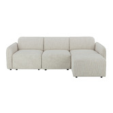 Temple &amp; Webster Barton 4 Seater Modular Sofa &amp; Ottoman Set