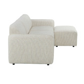 Temple &amp; Webster Barton 4 Seater Modular Sofa &amp; Ottoman Set