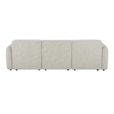 Temple &amp; Webster Barton 4 Seater Modular Sofa &amp; Ottoman Set