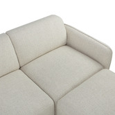 Temple &amp; Webster Barton 4 Seater Modular Sofa &amp; Ottoman Set