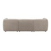Temple &amp; Webster Vivian 4 Seater Sofa with Chaise