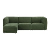 Temple &amp; Webster Vivian 4 Seater Sofa with Chaise