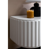 Temple &amp; Webster Hayley Curved Wall-Mounted TV Unit