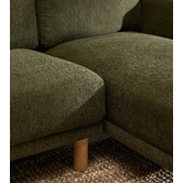 Temple &amp; Webster Orson 4 Seater Upholstered Sofa with Chaise
