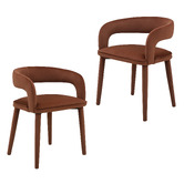 Temple &amp; Webster Kristian Upholstered Dining Chairs