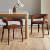 Temple &amp; Webster Kristian Upholstered Dining Chairs