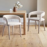 Temple &amp; Webster Kristian Upholstered Dining Chairs