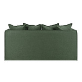 Temple &amp; Webster Montauk 2 Seater Upholstered Slipcover Sofa