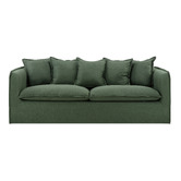 Temple &amp; Webster Montauk 3 Seater Slipcover Sofa