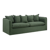 Temple &amp; Webster Montauk 3 Seater Slipcover Sofa