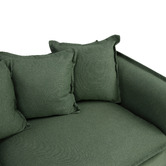 Temple &amp; Webster Montauk 3 Seater Slipcover Sofa