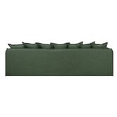 Temple &amp; Webster Montauk 4 Seater Upholstered Slipcover Sofa