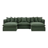 Temple &amp; Webster Montauk 4 Seater Sofa with Left &amp; Right Chaise