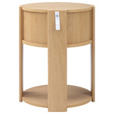 Temple &amp; Webster Tammy Tambour Bedside Table