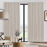 Temple &amp; Webster Eden Blockout S-Fold Curtains