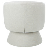 Temple &amp; Webster Eloise Chenille Swivel Armchair