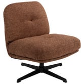 Temple &amp; Webster 2 Piece Jerome Swivel Accent Chair &amp; Ottoman Set