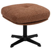 Temple &amp; Webster 2 Piece Jerome Swivel Accent Chair &amp; Ottoman Set