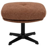 Temple &amp; Webster 2 Piece Jerome Swivel Accent Chair &amp; Ottoman Set