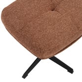 Temple &amp; Webster 2 Piece Jerome Swivel Accent Chair &amp; Ottoman Set