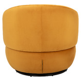 Temple &amp; Webster Tilly Velvet Swivel Armchair