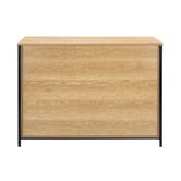 Temple &amp; Webster Kaida Kitchen Island Bench with Storage