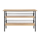 Temple &amp; Webster Obera Kitchen Island Bench with Storage