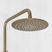 Temple &amp; Webster Clovelly Antique Brass Wall Tapware &amp; Shower Package