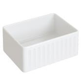 Temple &amp; Webster Clovelly Antique Brass Gooseneck Sink Mixer &amp; Bowral Fireclay Sink Package