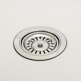 Temple &amp; Webster Clovelly Antique Brass Gooseneck Sink Mixer &amp; Bowral Fireclay Sink Package