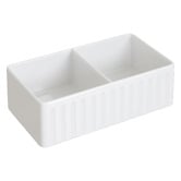Temple &amp; Webster Clovelly Antique Brass Pull-Out Sink Mixer &amp; Bowral Fireclay Sink Package